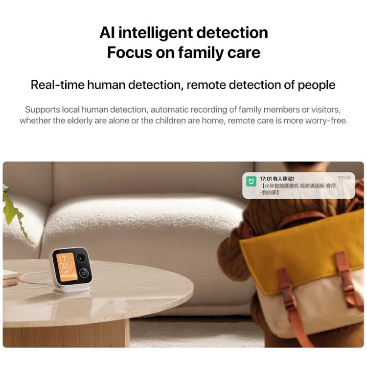Original Xiaomi Smart Camera Video Call Edition Support One-click Call / AI Intelligent Detection Original Xiaomi Smart Camera Video Call Edition Support One-click Call / AI Intelligent Detection